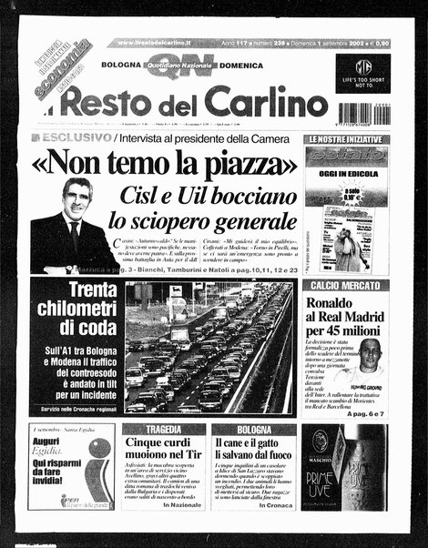 Il Resto del Carlino : giornale dell'Emilia